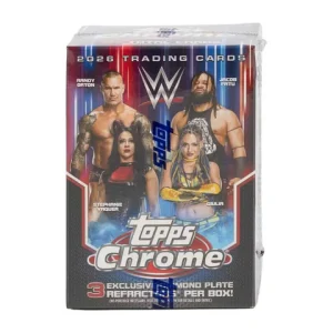 2026 topps chrome wwe wrestling blaster