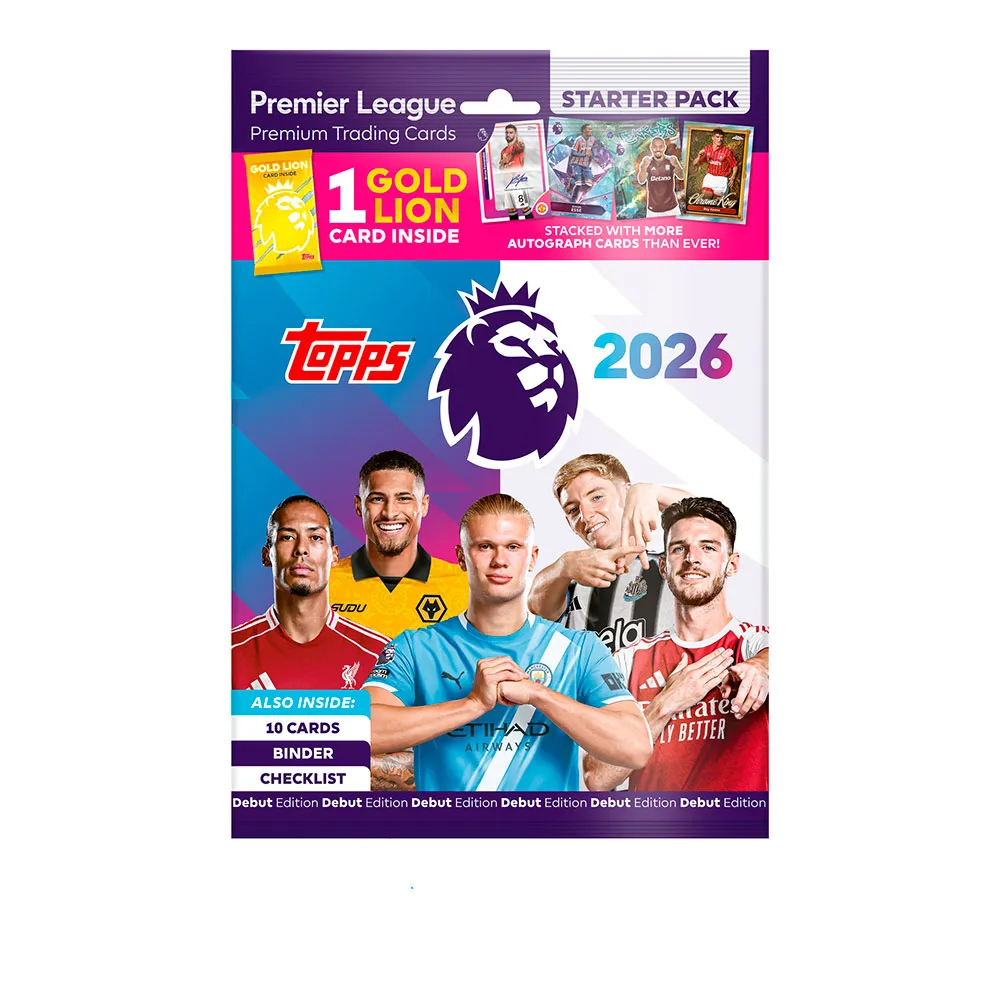 2025 26 topps premier league starter pack